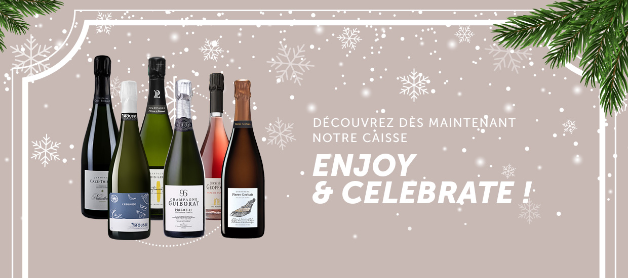 Caisse 6 bouteilles - Champagne Enjoy & Celebrate
